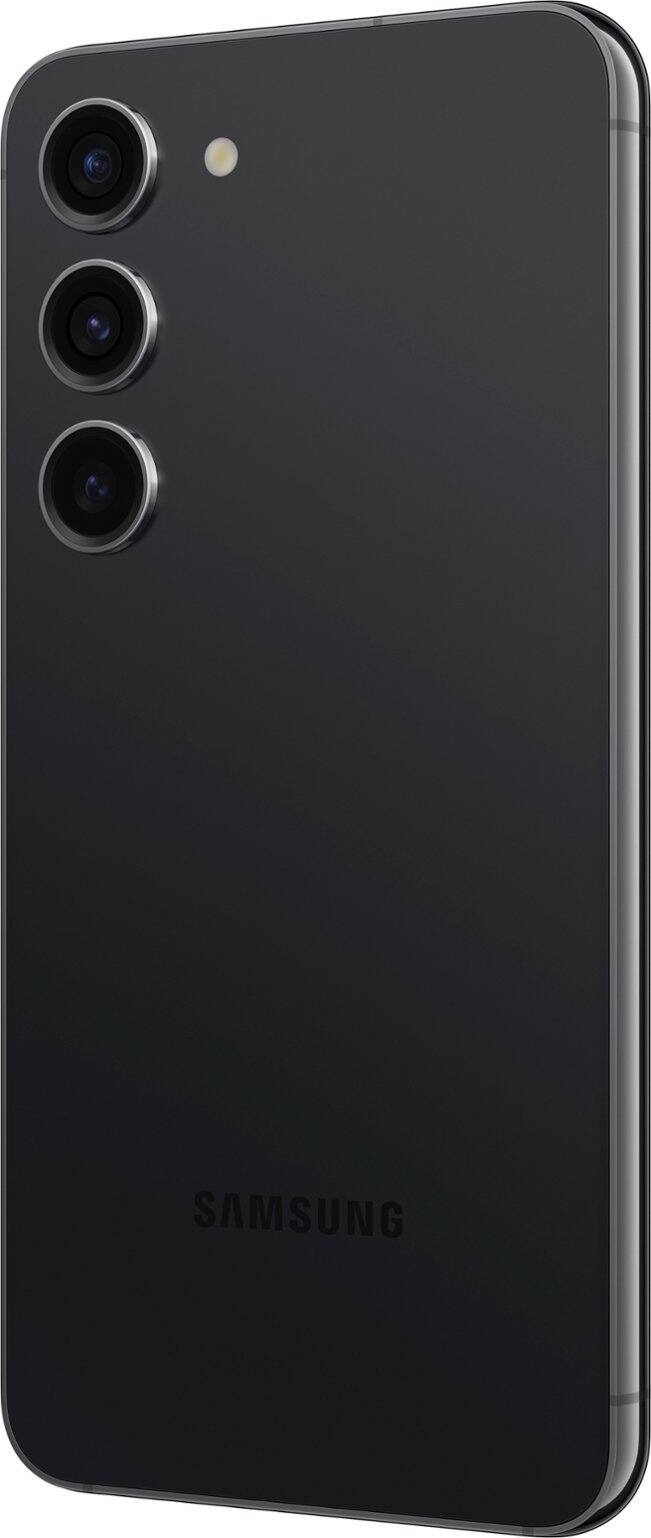 Alt View 4. Samsung - Pre-Owned Excellent Galaxy S23 5G 128GB (Unlocked) - Phantom Black.