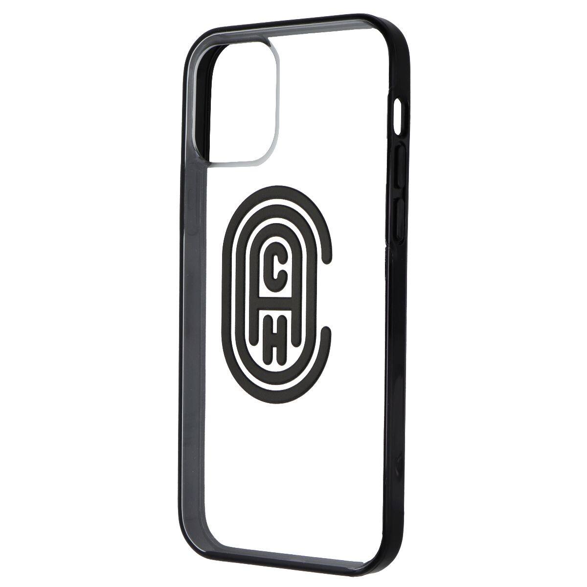Front. Coach - Coach Protective Case for Apple iPhone 12 and iPhone 12 Pro - Retro C - Black.