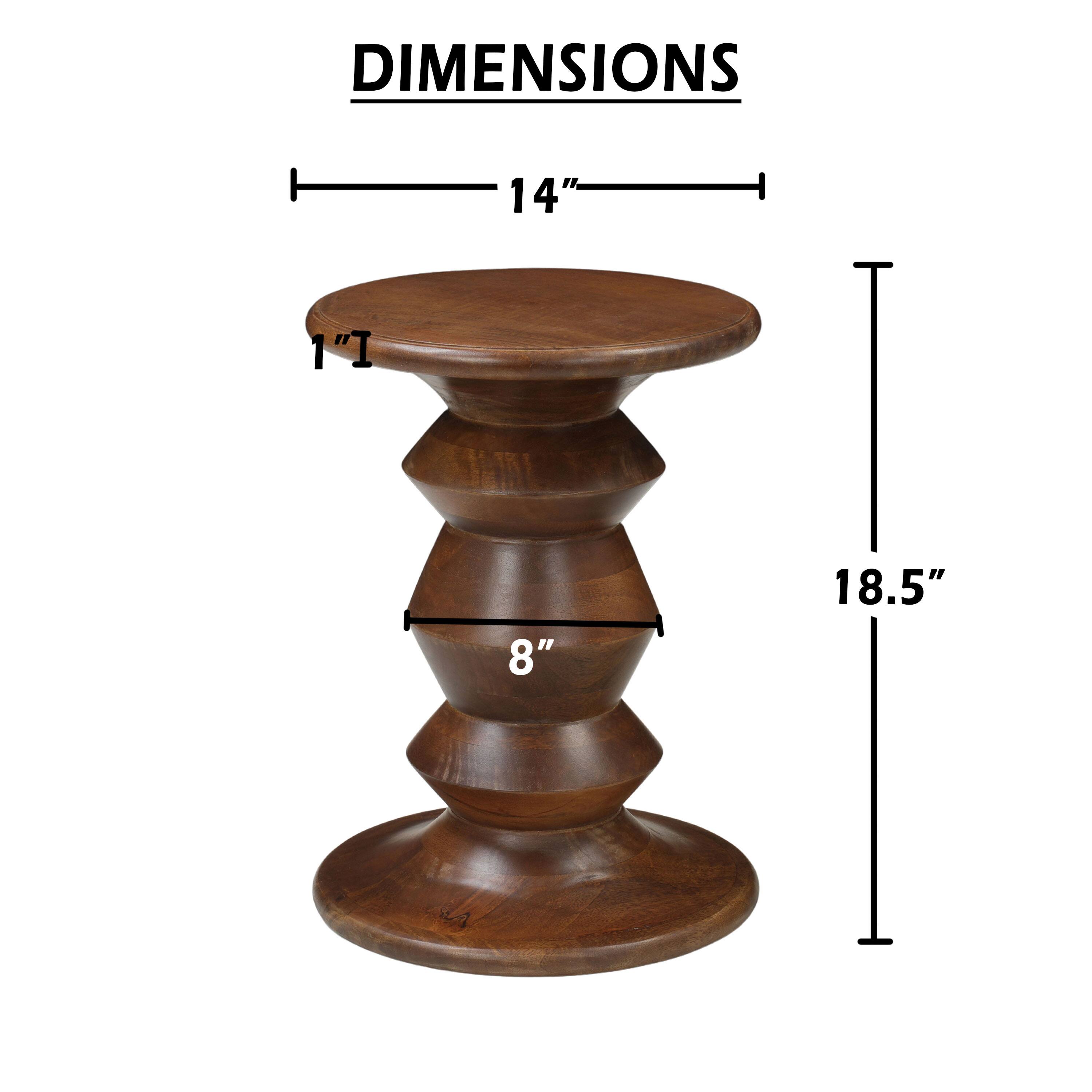 DIMENSIONS
14"
1"
8"
18.5"