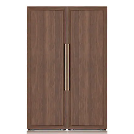 Front. Ca'Lefort - 44'' Panel Ready Refrigerator Bundle, Built-in, with Freezer , -11°F-46°F Precise Freeze Control (Panel Not Included) - white.
