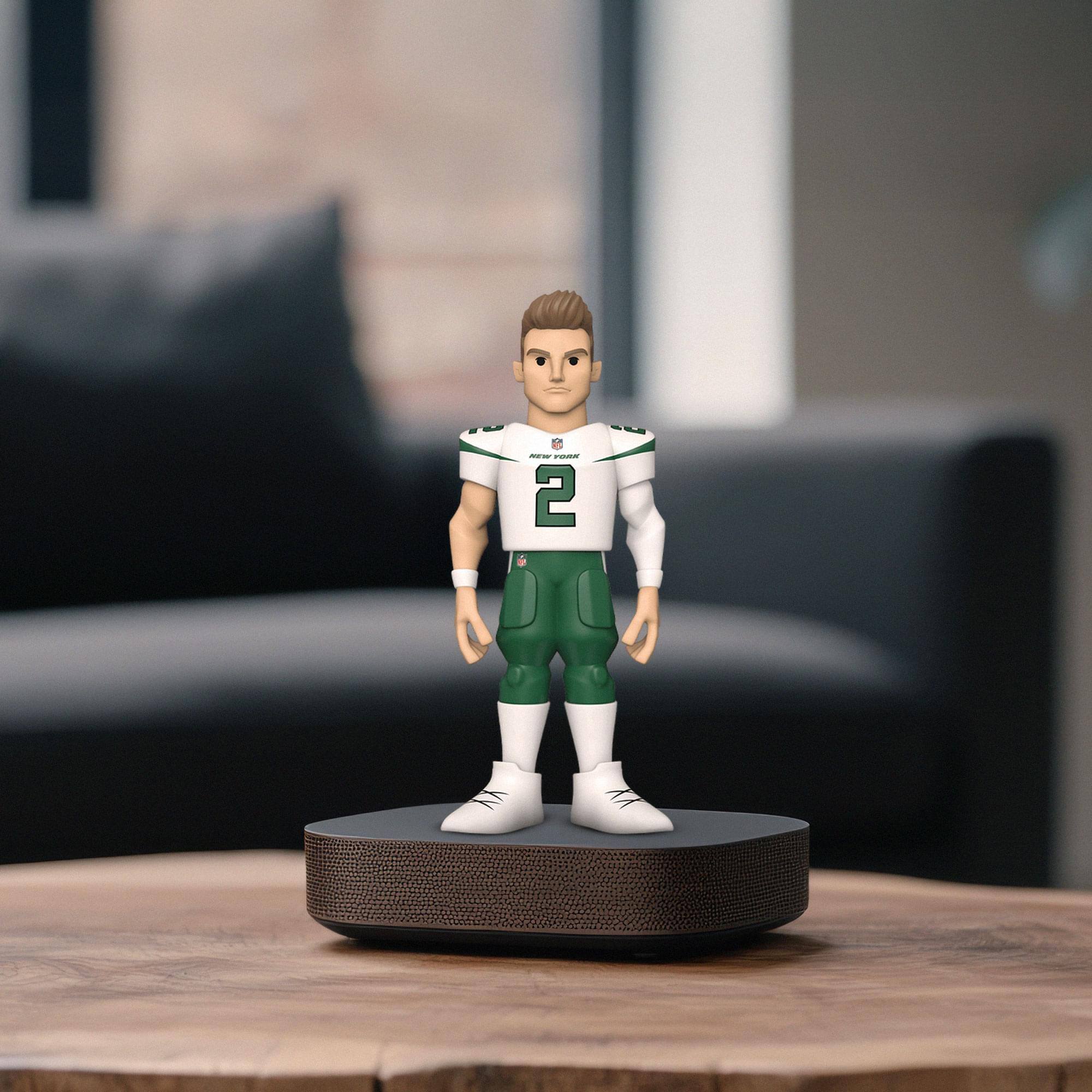 Alt View 2. Funko - NY Jets NFL Funko Gold 5 Inch Vinyl Figure | Zach Wilson - Green.