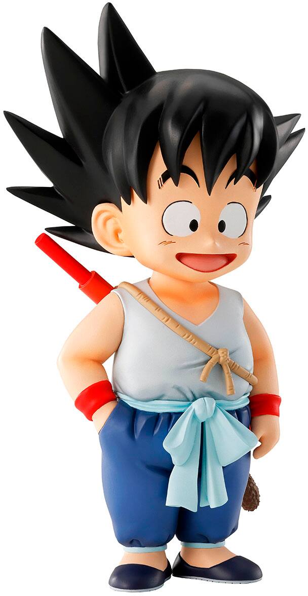 Alt View 3. Bandai - 5.1" Son Goku & 4.3" Krillin - Son Goku Training Section - Dragon Ball - Ichibansho Masterlise Figures.