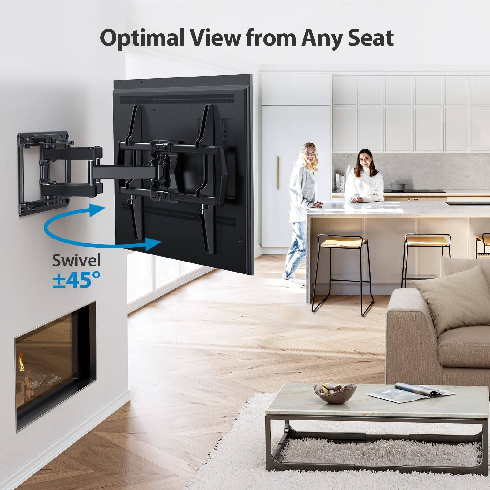 Optimal View from Any Seat

Swivel ±45°