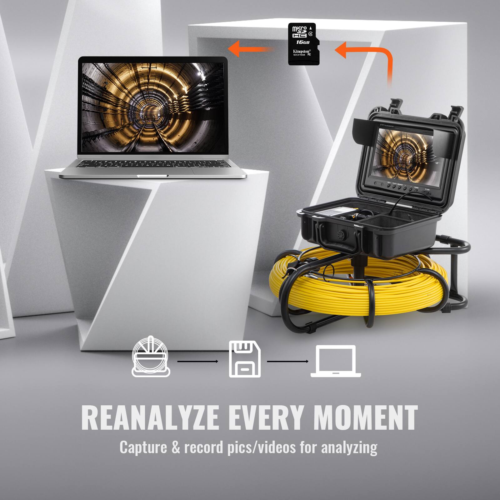 REANALYZE EVERY MOMENT  
Capture & record pics/videos for analyzing