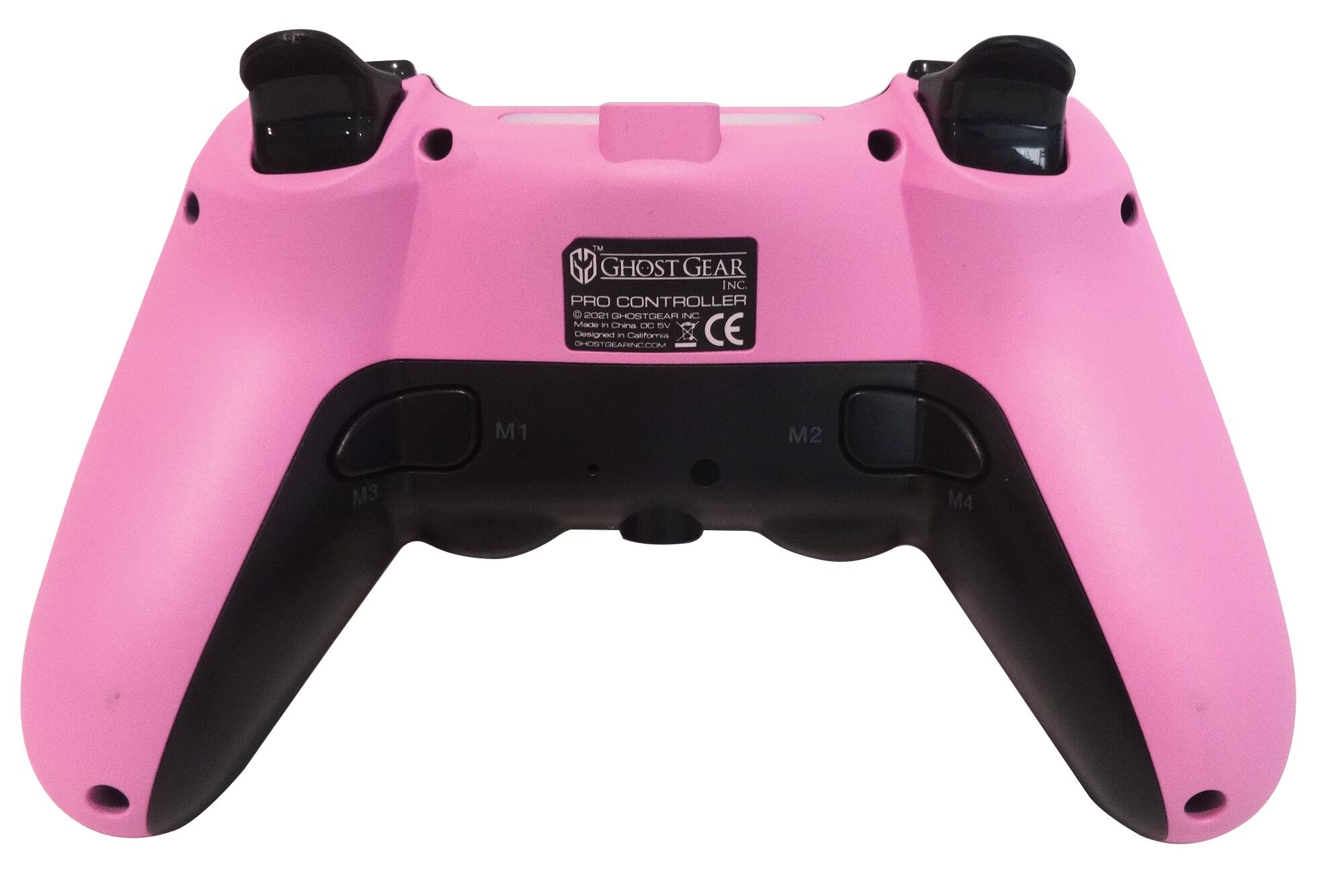 GHOST GEAR INC.  
PRO CONTROLLER  
© 2021 GHOSTGEAR INC  
Made in China, DC 5V  
GHOSTGEARINC.COM  
CE  

M1  
M2  
M3  
M4