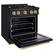 Alt View 1. ZLINE - 30 in. Wide 4 Burner Autograph Classic Dual Fuel Black Stainless Range w/ Bronze Accents (CDRBZ-30-CB) - Black Stainless Steel.