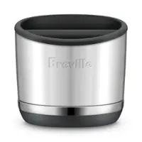 Breville - Knock Box 10 - Brushed Stainless Steel - Front_Zoom