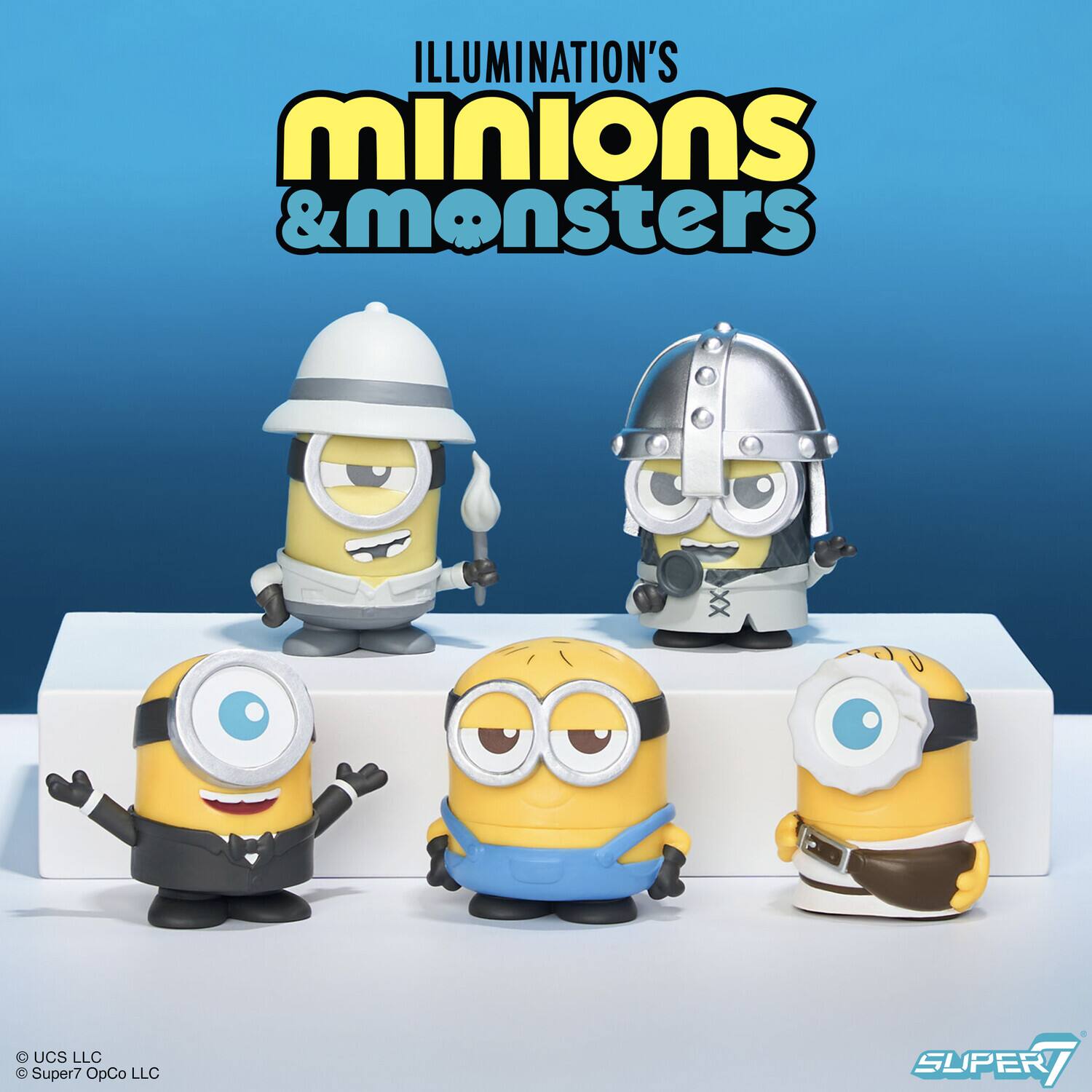 ILLUMINATION'S MINIONS & MONSTERS  
UCS LLC  
Super7 OpCo LLC  
SUPER7
