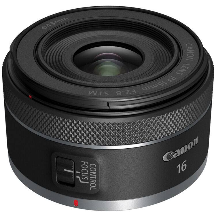43mm  
CANON LENS STM F2.8 RF16mm  
Canon 16  
FOCUS CONTROL
