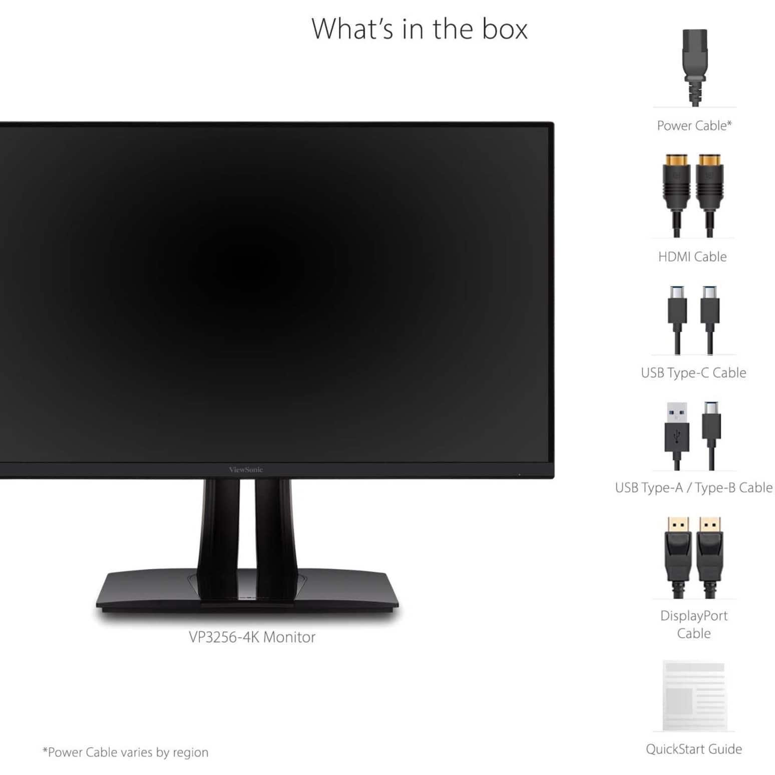 Alt View 27. ViewSonic - ColorPro 31.5" LCD 4K UHD Monitor with HDR (DisplayPort USB, HDMI) - Black.