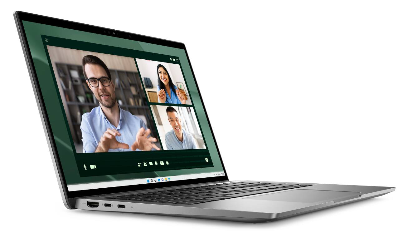 Alt View 1. Dell - Dell Latitude 7450 2-in-1 Laptop 14.0 WUXGA Display (Intel Ultra 5-135U, 16GB LPDDR5X, Win 11 Pro) - Smoke Gray.