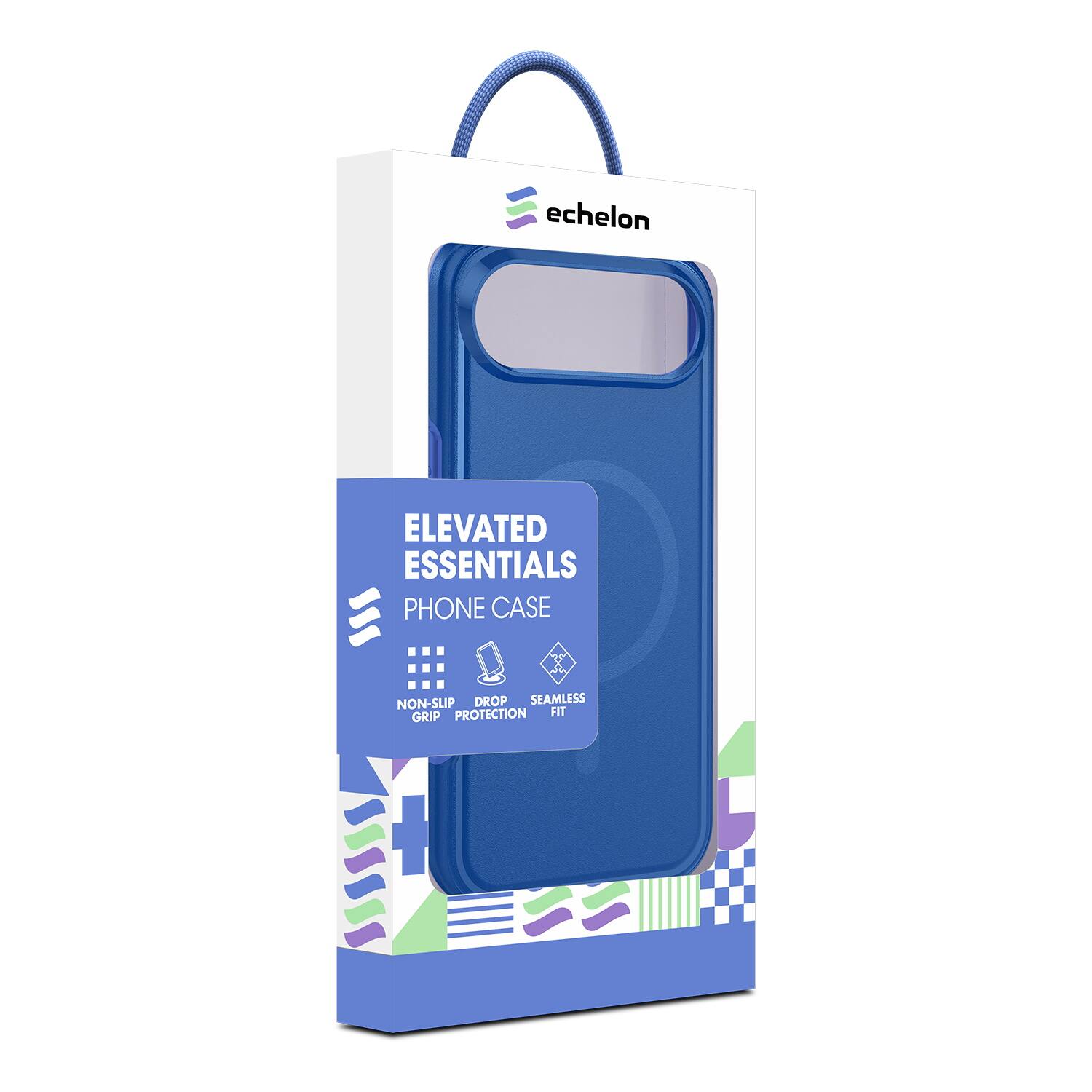 Echelon  
ELEVATED ESSENTIALS  
PHONE CASE  
NON-SLIP GRIP  
DROP PROTECTION  
SEAMLESS FIT