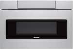 Front. Sharp - 1.2 Cu. Ft. Built-in Microwave Drawer with Sensor Cooking - Stainless Steel.