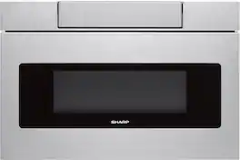 Sharp - 1.2 Cu. Ft. Built-in Microwave Drawer with Sensor Cooking - Stainless Steel