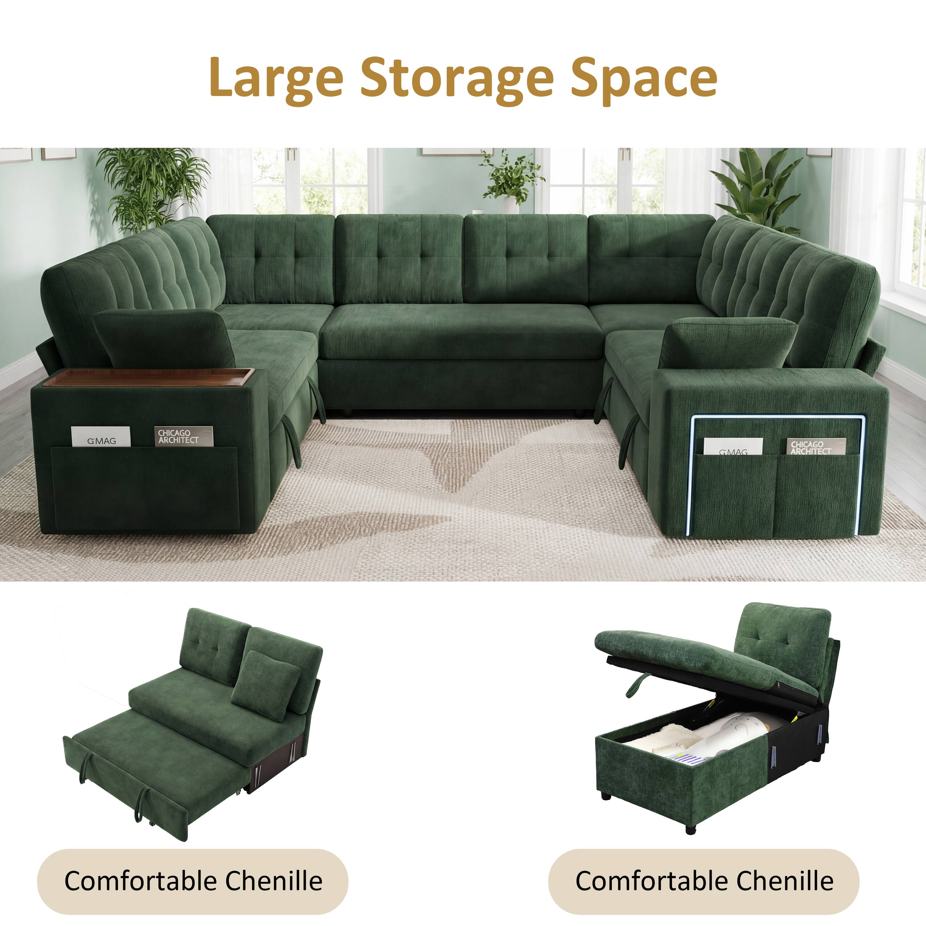 Large Storage Space

Comfortable Chenille

Comfortable Chenille