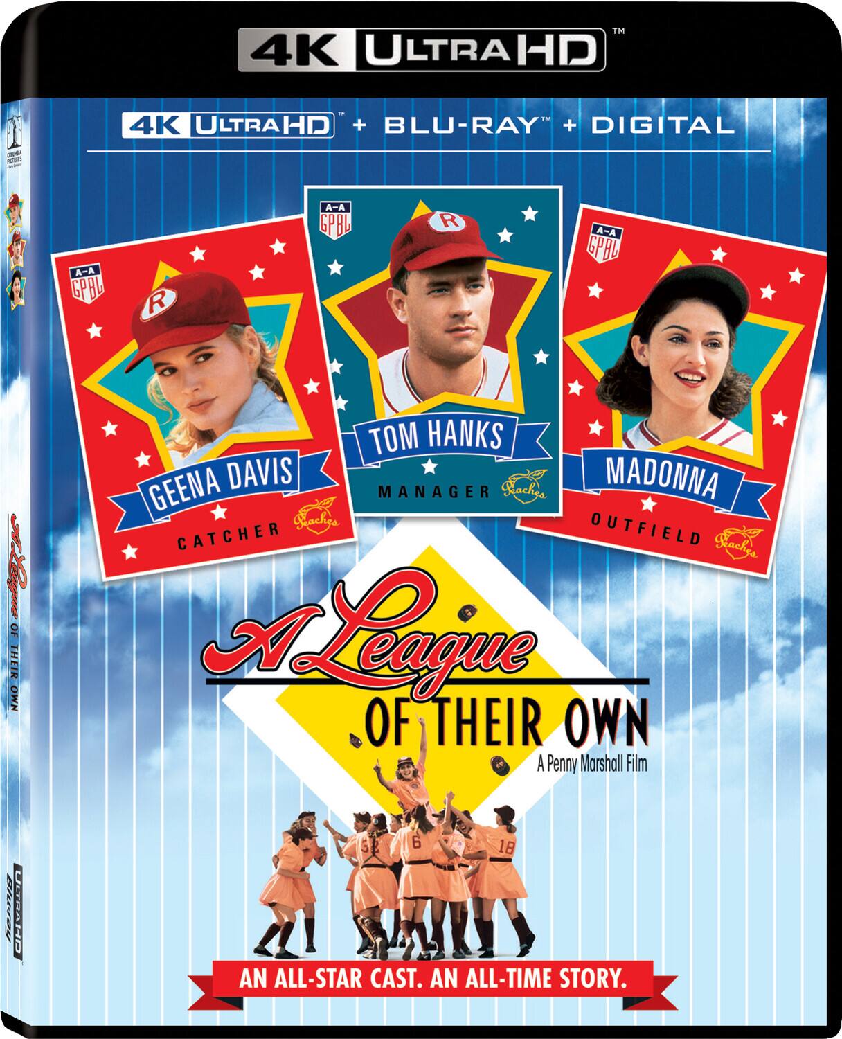 Front. A League of Their Own   - 4K Blu-Ray.