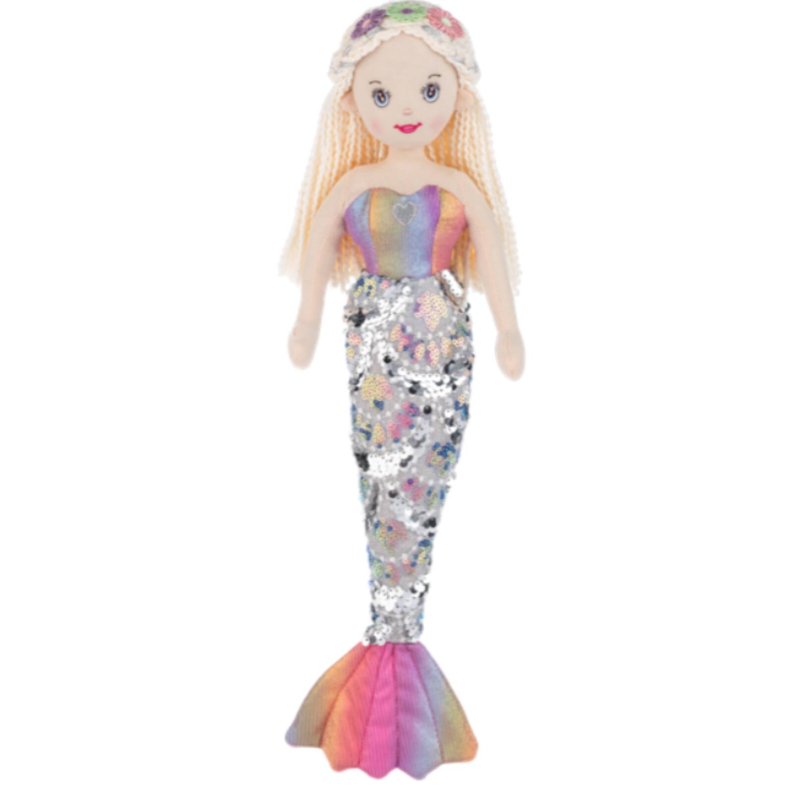 Angle. Ganz - Ganz Shimmer Cove Mermaid Shelly Plush Stuffed Animal 18 inch.