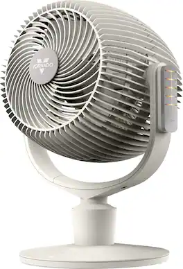 Vornado - EOS 9 Whole Room Air Circulator with Omniwave Multi-Axis Oscillation, Remote, Aromatherapy, Quiet Operation Fan - Alabaster