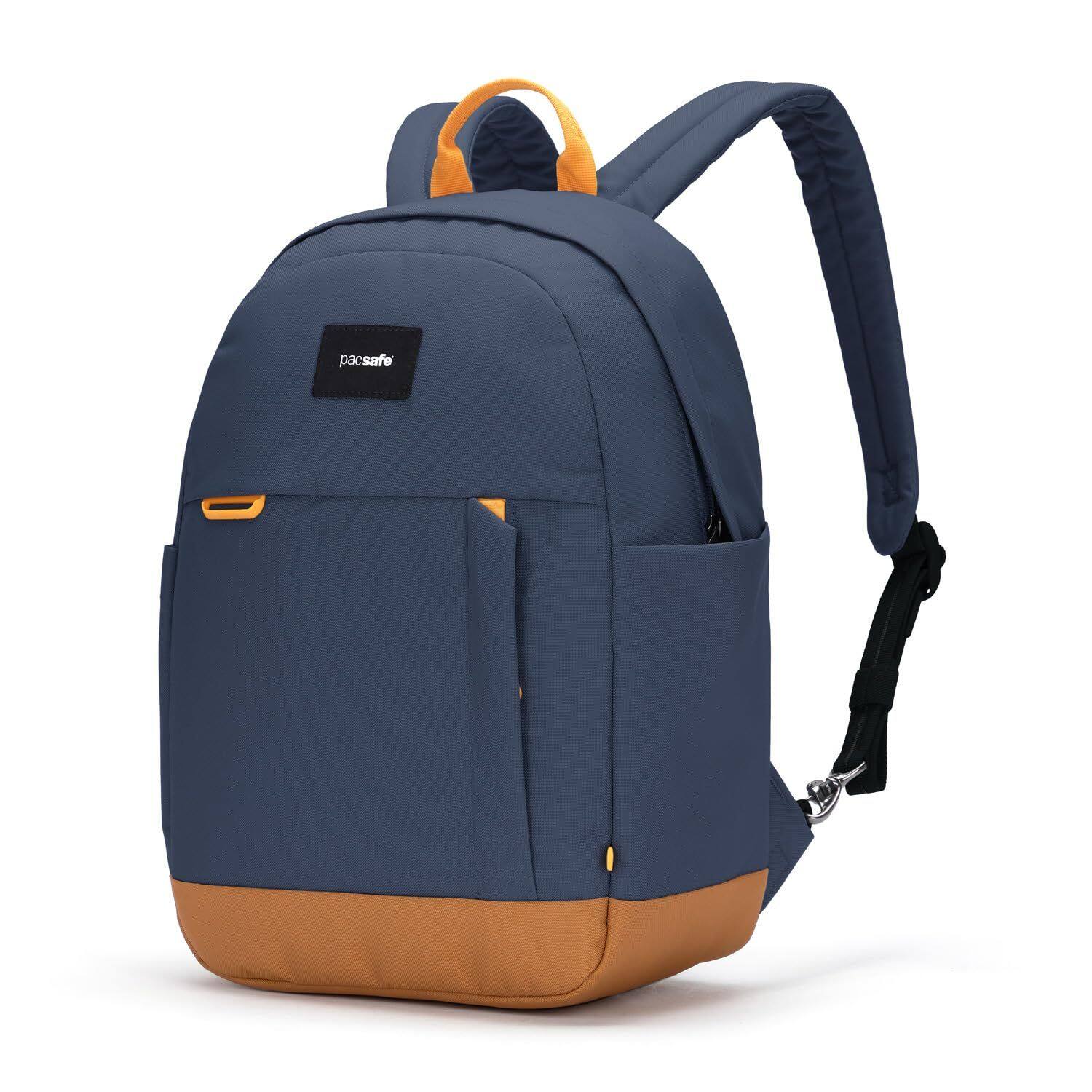 Left. Pacsafe - Pacsafe GO 15L Anti Theft Backpack (Coastal Blue) - Coastal Blue.
