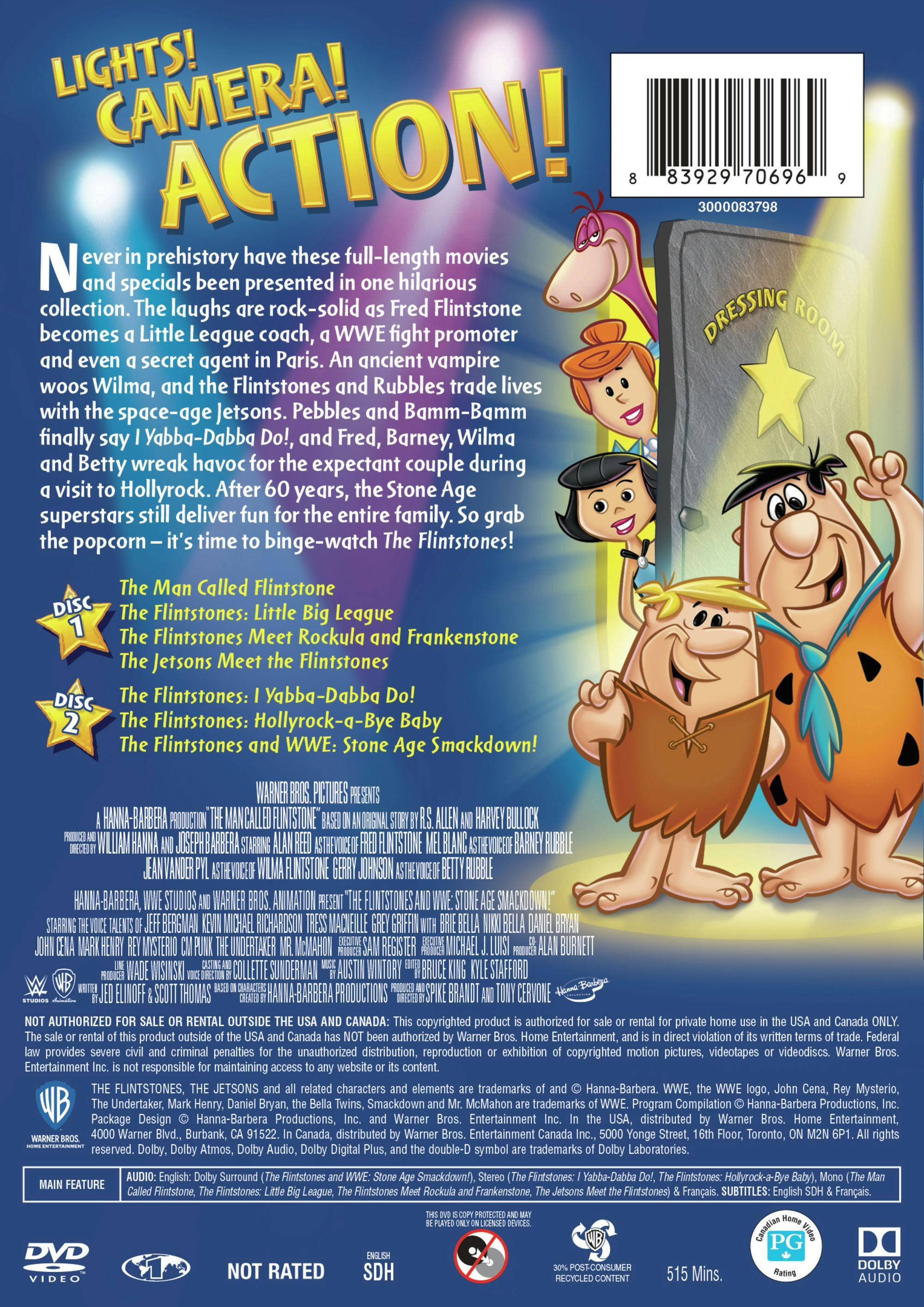 Angle. The Flintstones Movies and Specials [DVD].