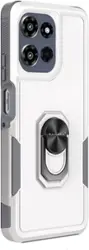 SaharaCase - Raider Series Heavy Duty Case for Motorola G Power 5G (2025) - Fossil White - Angle_Zoom