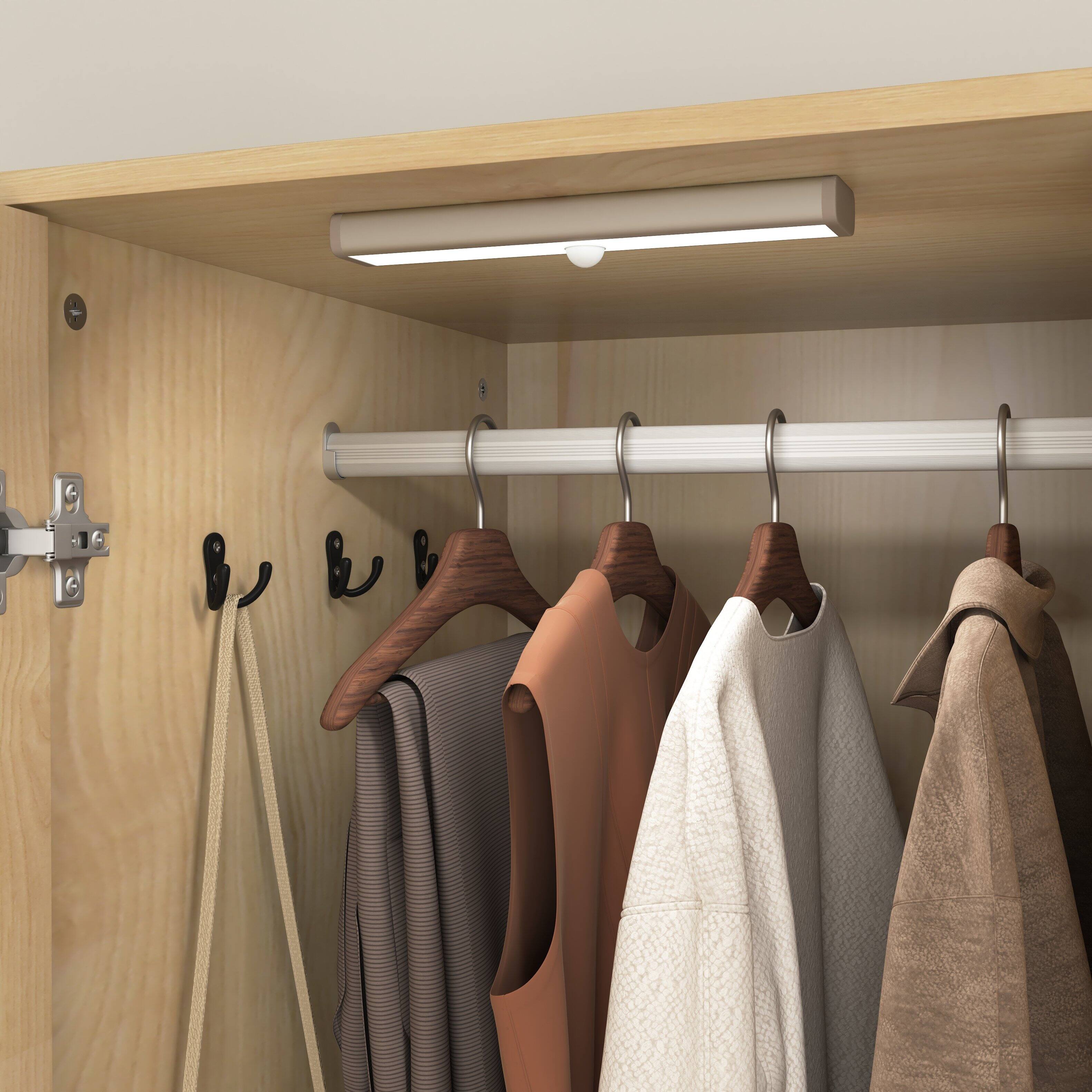 Alt View 1. MERAVOM - Wooden Armoire Wardrobe with Mirror and 2 Drawers, 2 Doors, 71.7" Tall Freestanding Clothing Storage Cabinet for Bedroom - Natural.