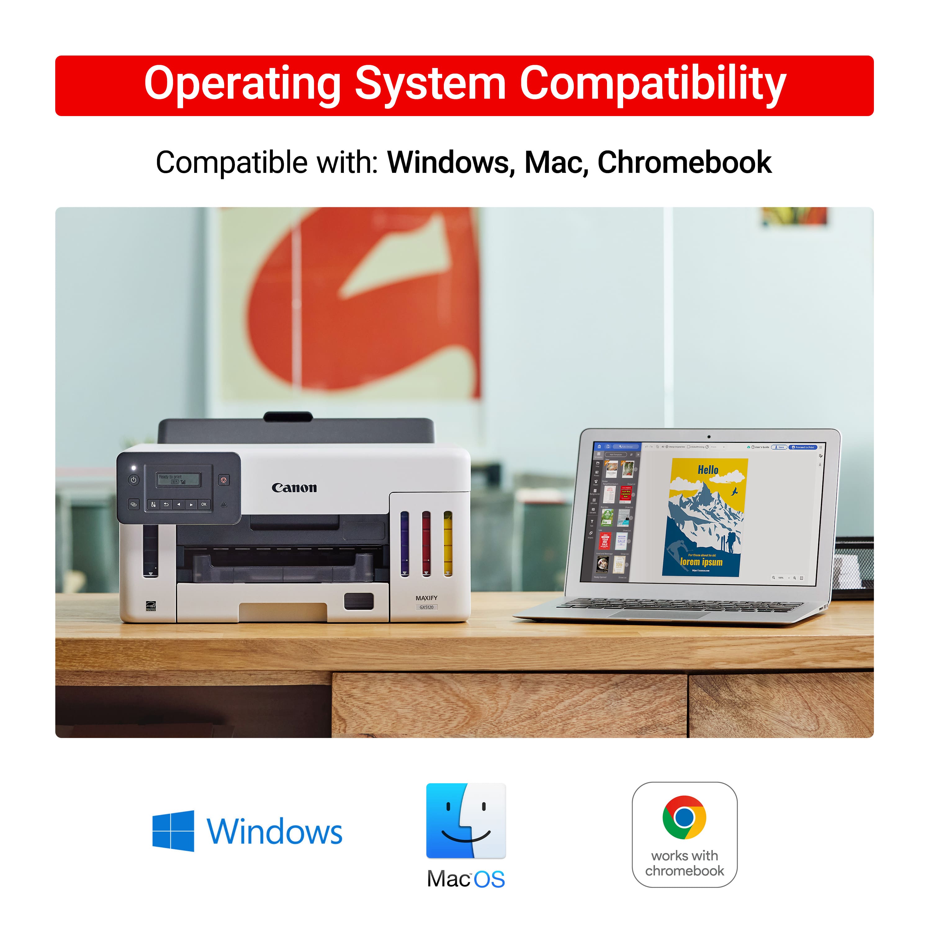 Operating System Compatibility: Compatible with Windows, Mac, and Chromebook.