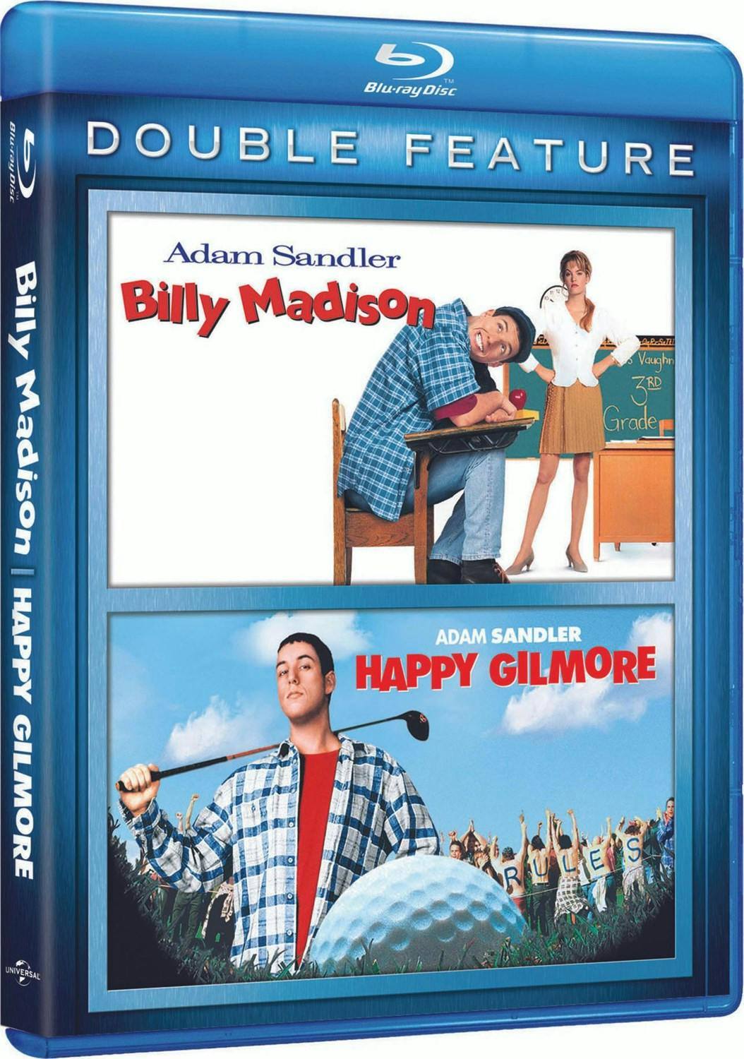 Angle. Happy Gilmore/Billy Madison (Blu-ray Double Feature) [Blu-ray].