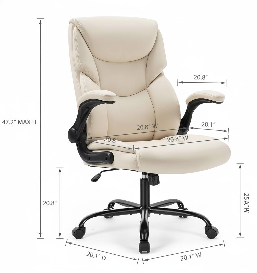 Sure, here is the corrected and grouped text from the image:

- **Height:**
  - 47.2" MAX H
  - 20.8"
  - 25A" H

- **Width:**
  - 20.8" W
  - 20.8" W
  - 20.1" W

- **Depth:**
  - 20.1" D