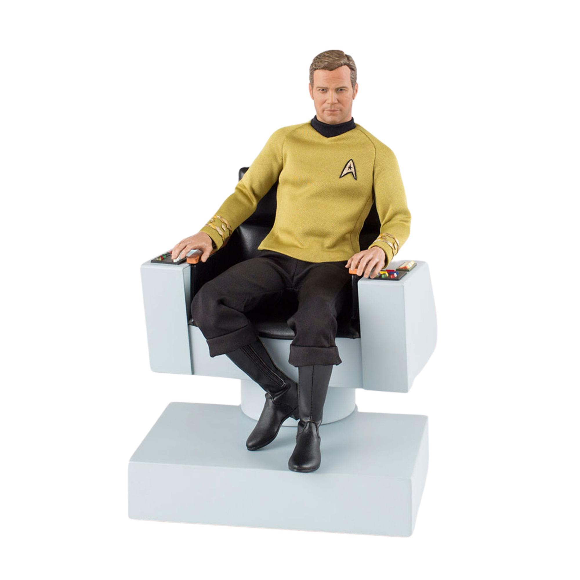 Alt View 10. Quantum Mechanix - Star Trek The Original Series Captains Chair 1/6 Scale FX Replica - White.