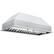 Front. Hauslane - Hauslane Pro-Style 42" IN-R200 Built-In Convertible Range Hood, 18.5” Deep - Silver.
