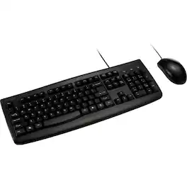 Kensington - Pro Fit Washable Wired Desktop Set - USB Cable Keyboard - 104 Key - USB Cable Mouse - Optical - 1600 dpi - Ru - Unknown