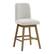 Alt View 11. OSP Home Furnishings - Finley 30" Swivel Barstool 2-Pack - Parchment/Med Oak.