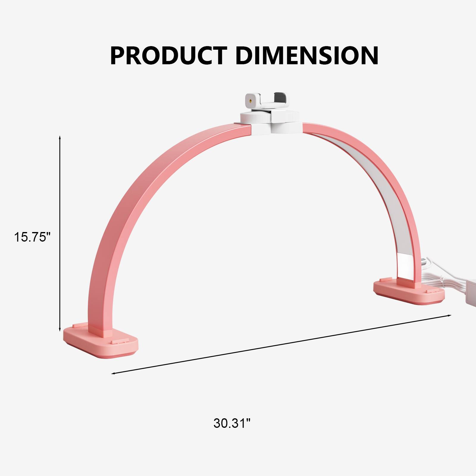 PRODUCT DIMENSION  
15.75" x 30.31"