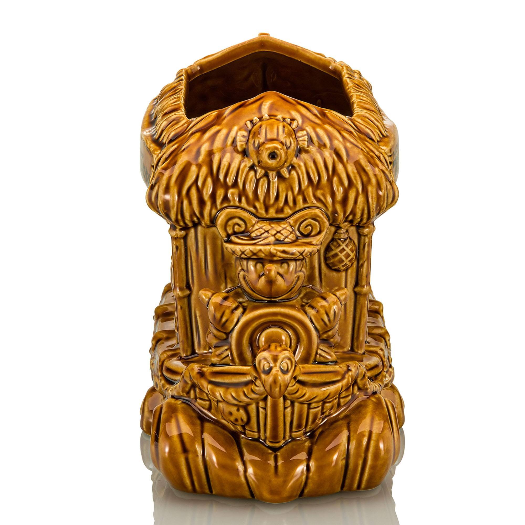 Alt View 10. Disney - Geeki Tikis Disney Mickey Mouse's Tiki Tour Boat 50-Ounce Ceramic Mug | LE 500 - Brown.