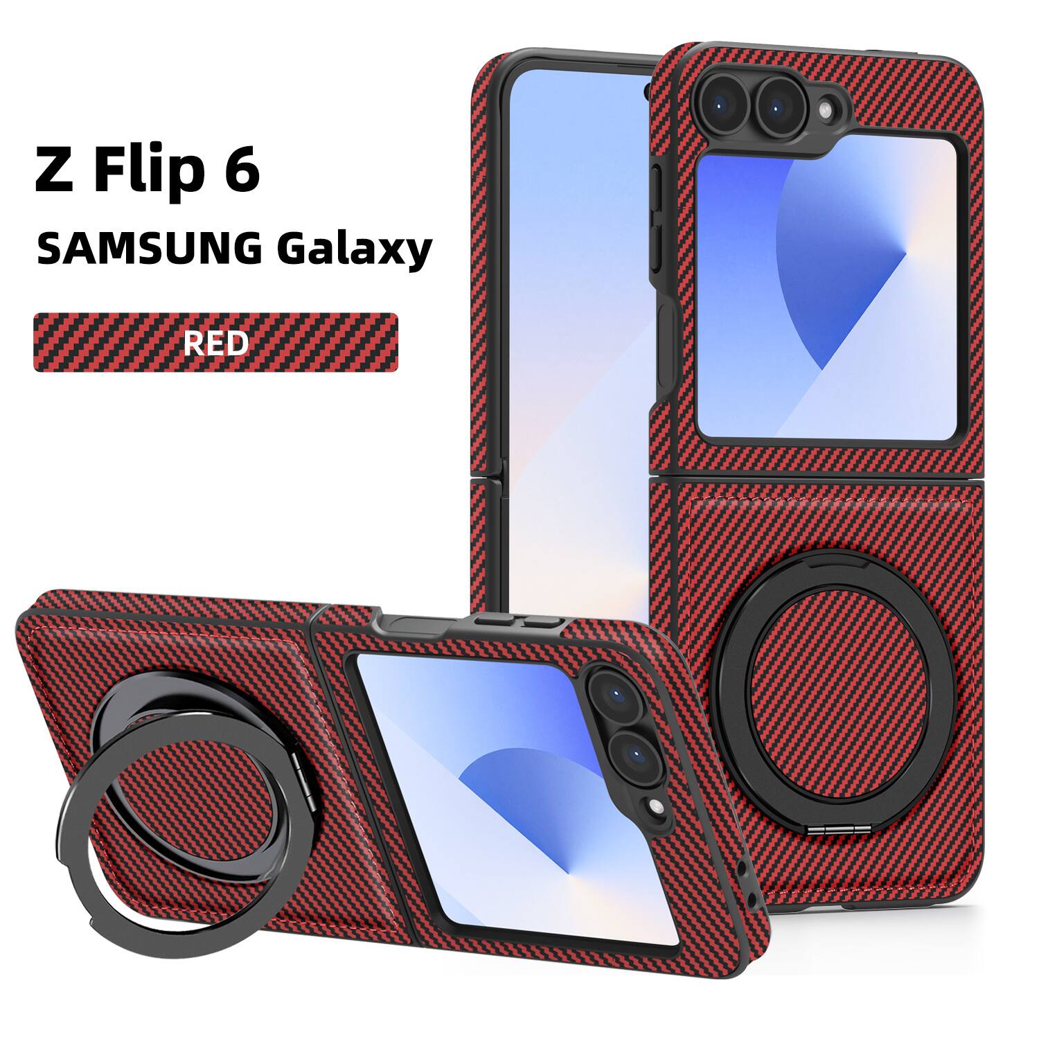Z Flip 6  
SAMSUNG Galaxy  
RED