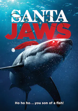 Front. Santa Jaws - DVD.