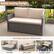 Space-saving Design Multipurpose Ottoman Footrest Extra Seat Coffee Table