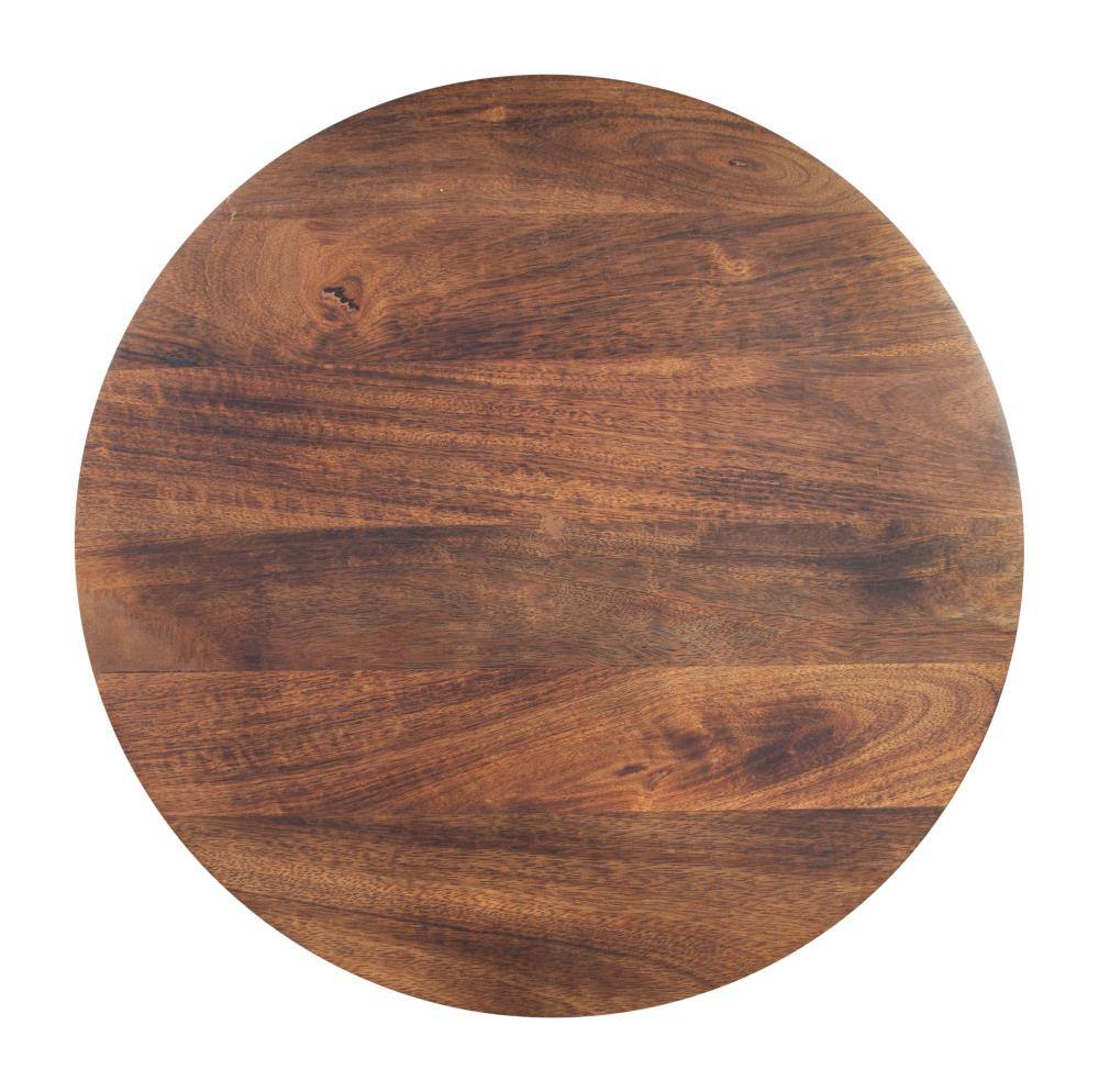 Back. Hivvago - Kerala Side Table Walnut - Walnut.