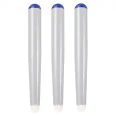 Front. Unique Bargains - 3pcs Touch Infrared Screen Pen Whiteboard Optical Stylus Pens for Smart Education Electronic Whiteboard Presentations - Blue.