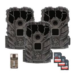 Stealth Cam - Browtine 14MP Trail Camera with 32GB Memory Card (3-Pack) Bundle