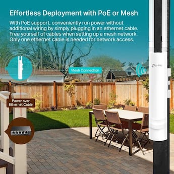 TP Link EAP225 Outdoor Omada AC1200 Wireless Gigabit Outdoor TP Link EAP225 Outdoor Omada AC1200 Wireless Gigabit Outdoor