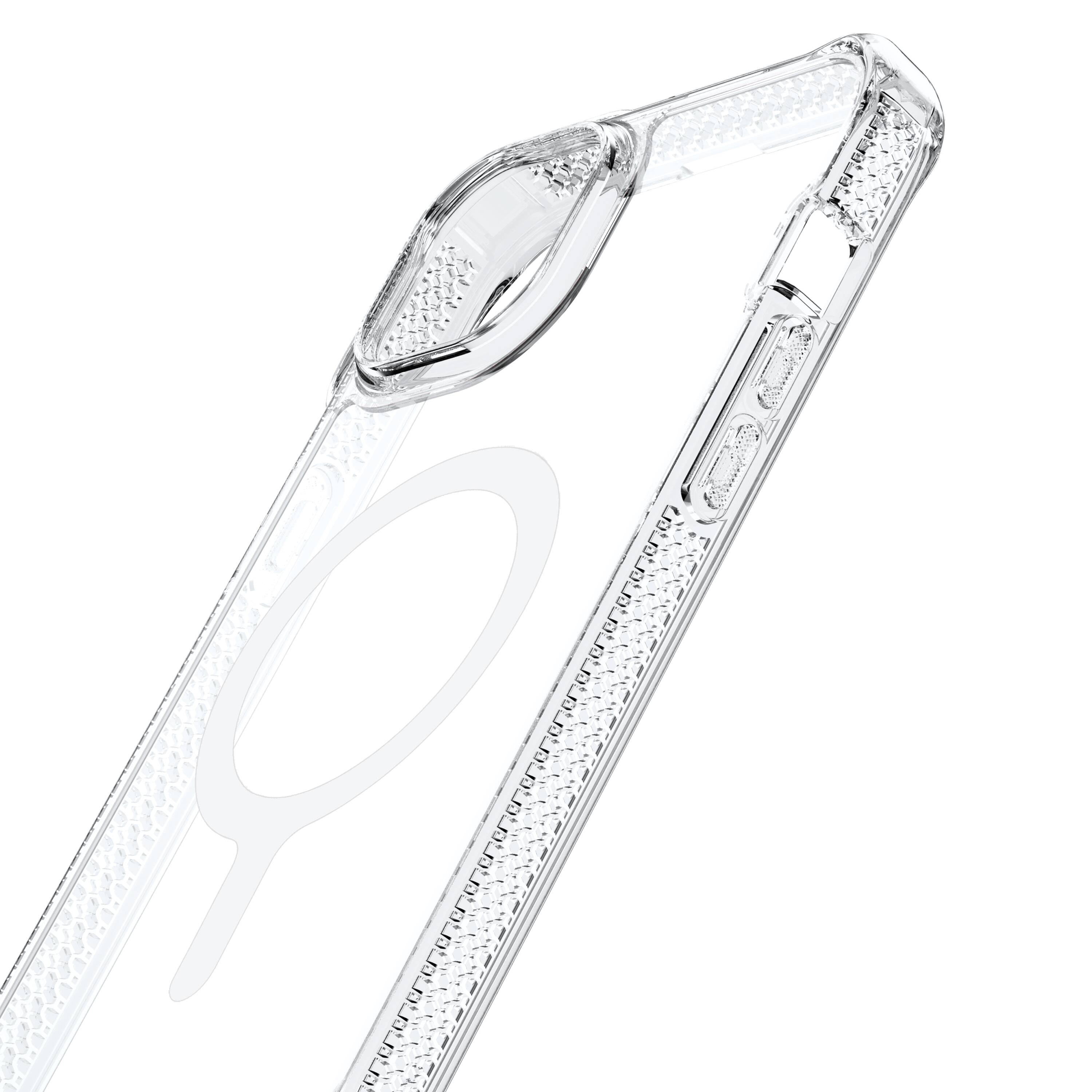 Alt View 2. Itskins - Hybrid R Clear MagSafe Case for Apple iPhone 14 Plus.