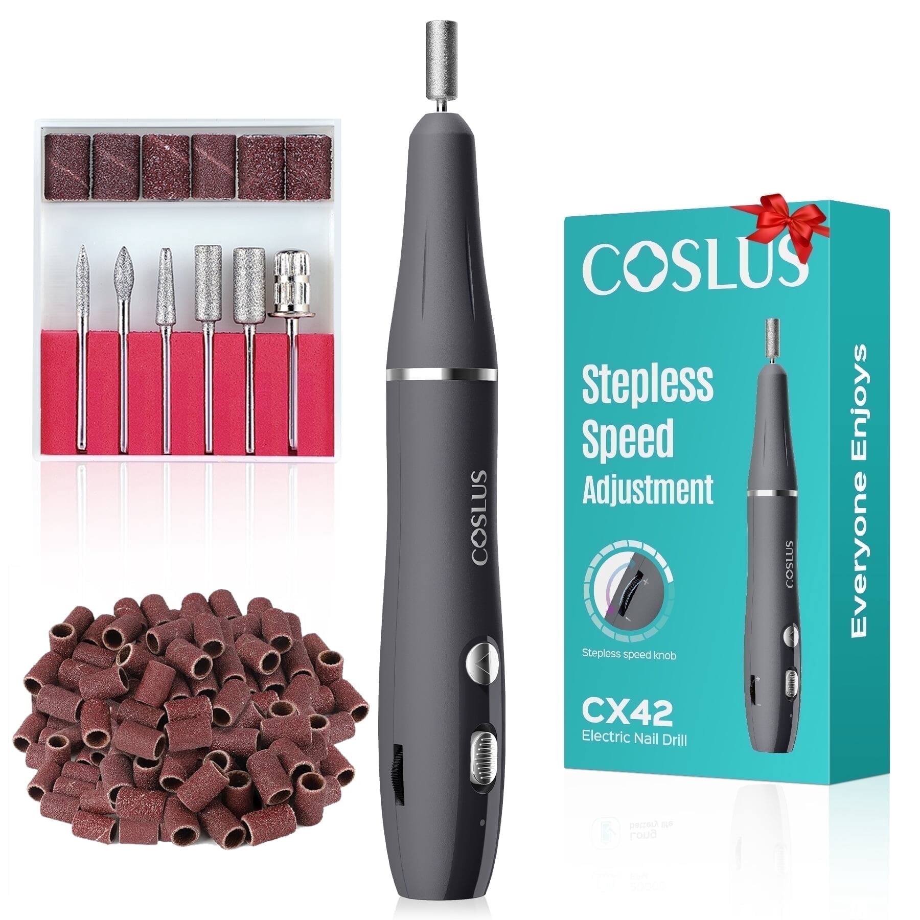 COSLUS COSLUS Stepless Enjoys Speed Adjustment  
COSLUS Everyone Stepless speed knob CX42 Electric Nail Drill