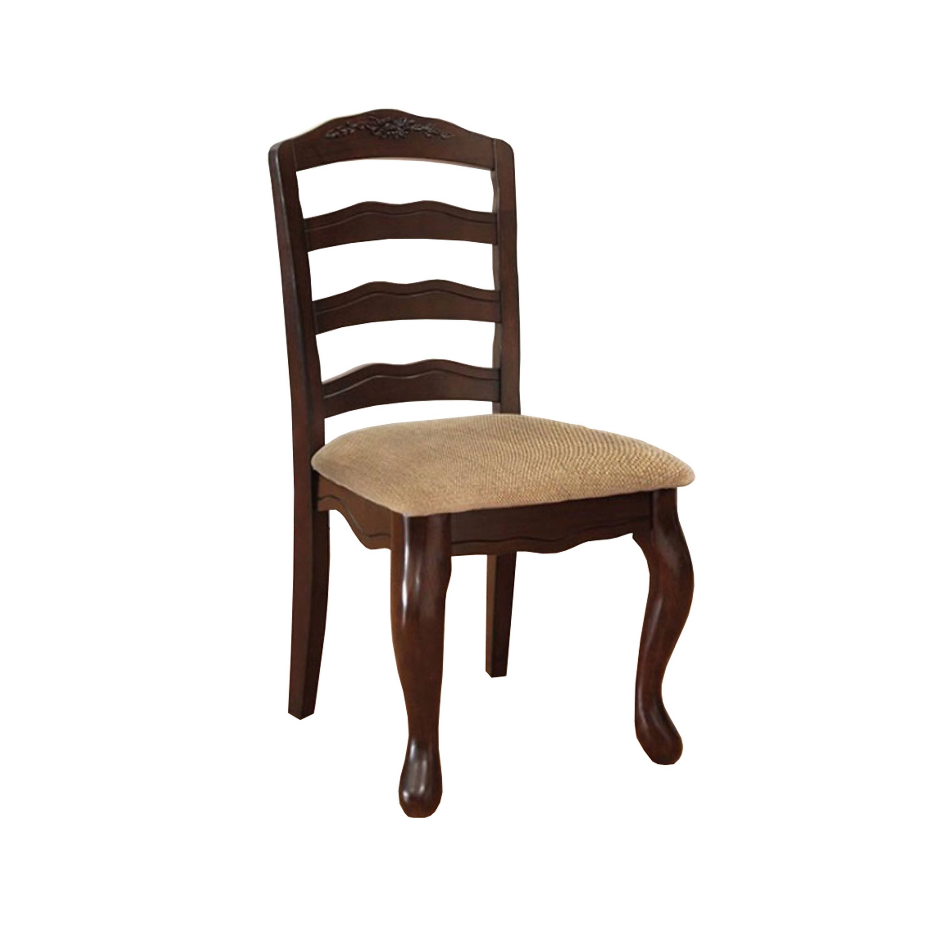 Manhattan Lane - Townsville Cottage Side Chair, Finish, Set of 2 - Dark Walnut
