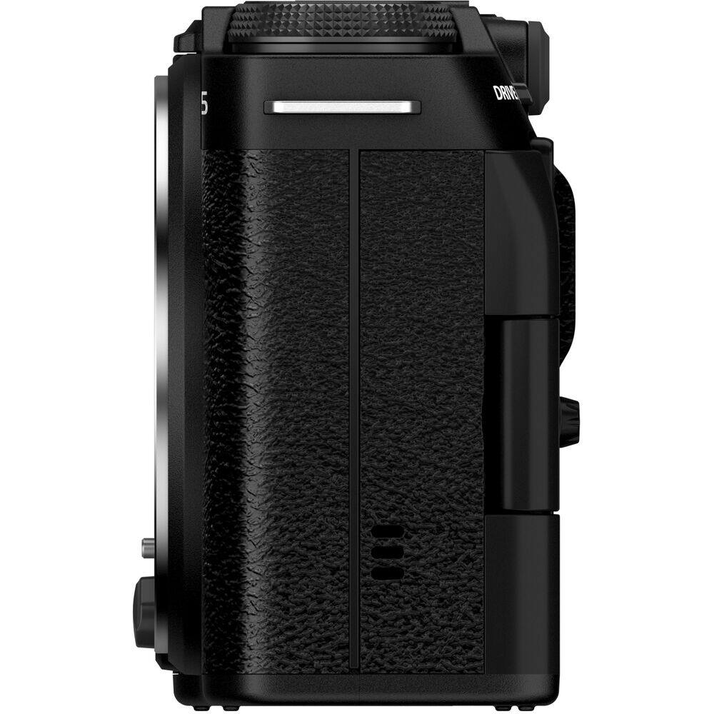 Alt View 4. Fujifilm - Fujifilm X-M5 Mirrorless Camera Body + XF 16-55mm f/2.8 R LM WR II Lens + More - Black.