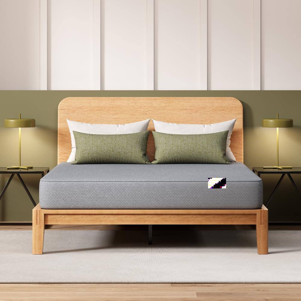 Front. Alchemy Casas - Mattress - Memory Foam Medium Firm 180 Night Trial Pressure - relieving Layers 10 Year Warranty In - Full 8” Memory Foam Mattress.