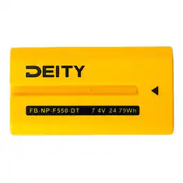 Deity - Microphones NP-F550 24.79Wh 7.4V 3350mAh Rechargeable Lithium-Ion Battery