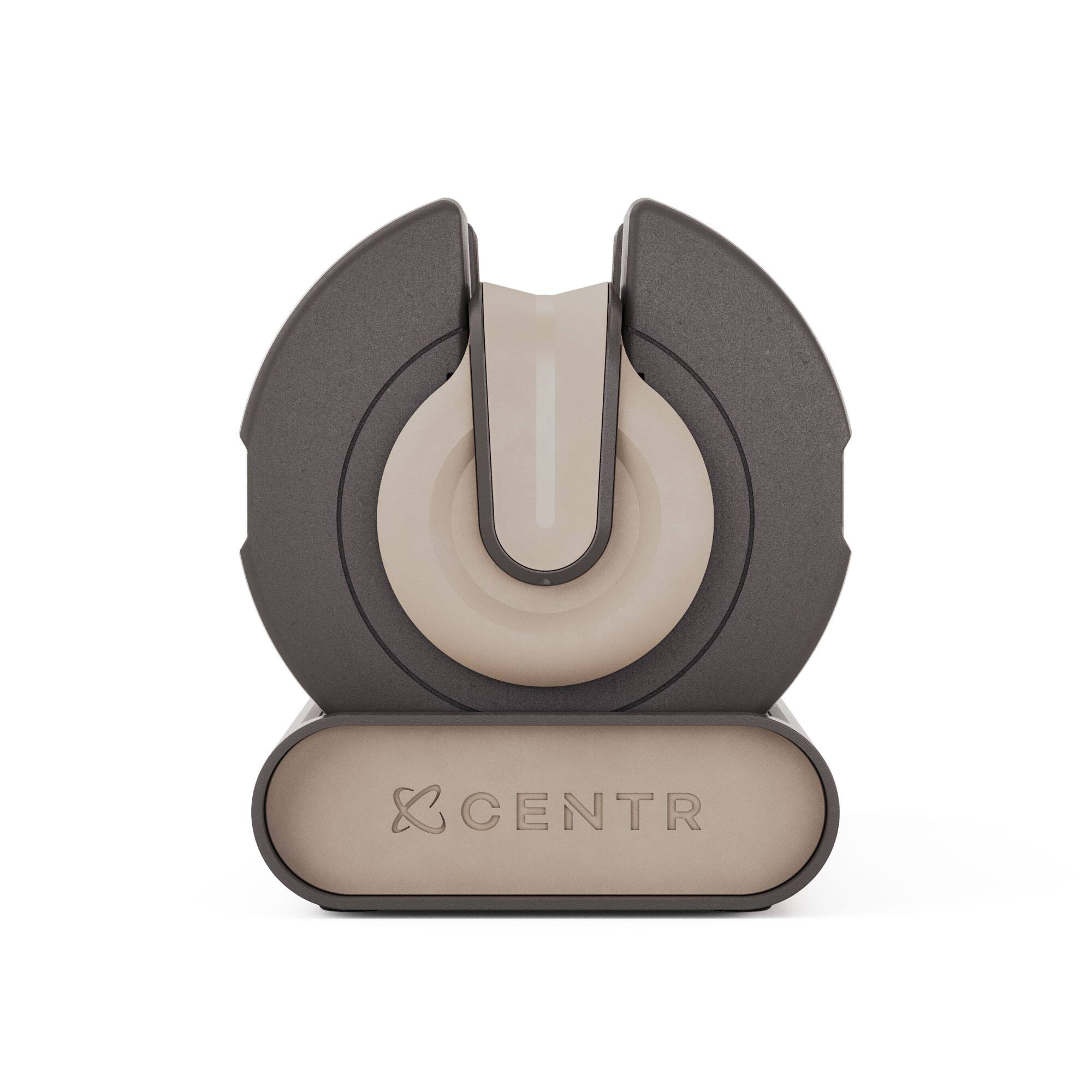 Alt View 19. Centr - Smart Stack 50 Adjustable Dumbbell Pair - Beige.