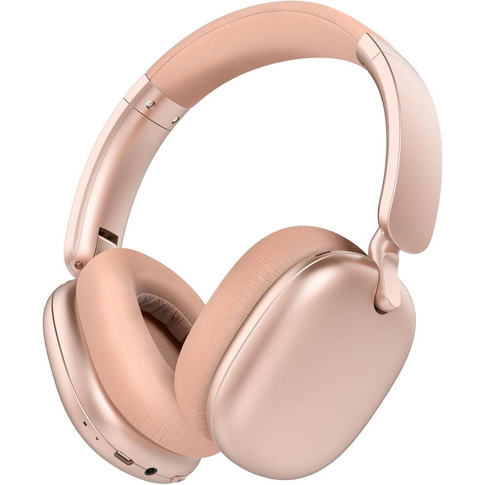Front. Schertz - Active Noise Cancelling Headphones, Wireless Over-Ear Bluetooth, 60H Playtime, Foldable, Deep Bass, Comfortable Fit with.